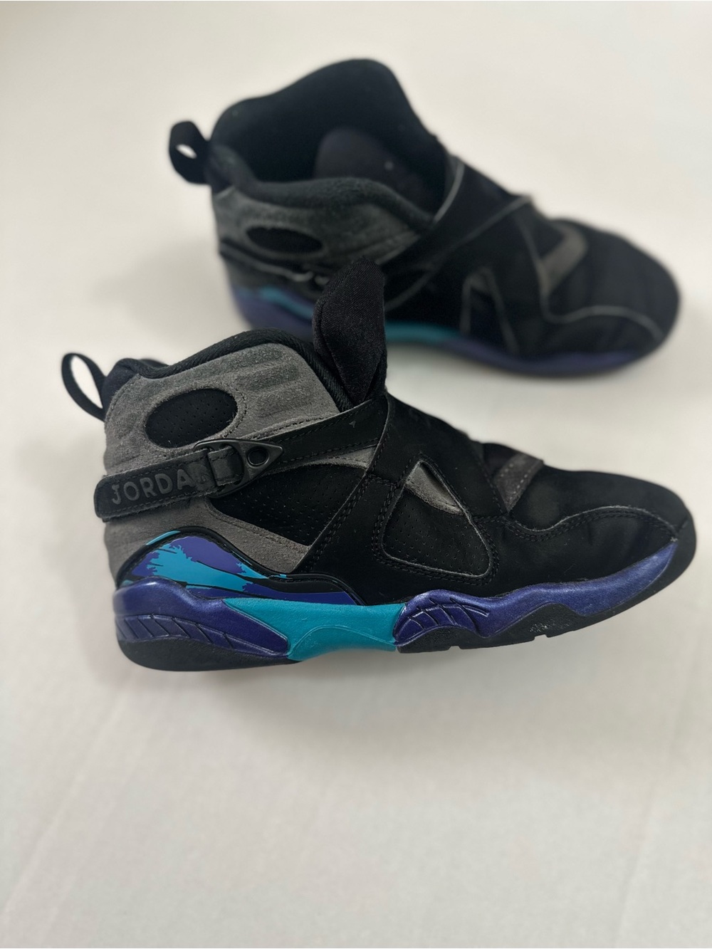 Jordan 8 Retro Aqua kids size 1.5